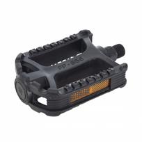Pedalai MTB, 110x76mm, plastikiniai (juodi)