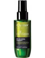 Oyster Cosmetics maitinamasis plaukų aliejus blizgesiui Oyster Cannabis Oil Illumina - Therapy 100ml