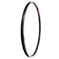Ratlankis 26", HL20DD v-brake, 36H, dvigubas, su kniedėmis (juodas)