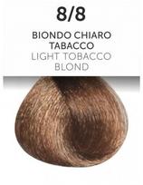 Oyster Cosmetics kreminiai plaukų dažai Oyster Perlacolor 8/8 Light Tobacco Blond 100ml