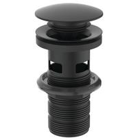 Praustuvo dugno vožtuvas Ideal Standard Click-Clack, juodas matinis, E1482XG