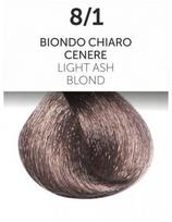 Oyster Cosmetics kreminiai plaukų dažai Oyster Perlacolor 8/1  Light Ash Blond 100ml