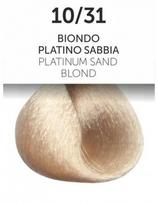 Oyster Cosmetics kreminiai plaukų dažai Oyster Perlacolor 10/31 Platinum Sand Blond 100ml