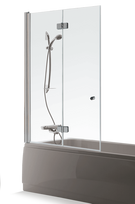 Vonios sienelė Baltijos Brasta Berta 80 cm, satin stiklas