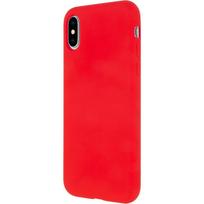 Raudonos spalvos dėklas "Mercury Silicone Case" Samsung A03s telefonui