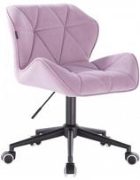 Velour Sofa fotelis, viržių veliūras, juodas stovas Olten HR111K