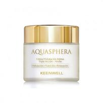 Keenwell Aquasphera Trejopo poveikio intensyviai drėkinantis naktinis kremas 80 ml +dovana