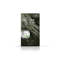 Kaukė rankoms Voesh Collagen Gloves VHM212PEP, su fitokolagenu ir pipirmėte, turi apsaugą nuo UV/LED spindulių,1 pora pirštinių