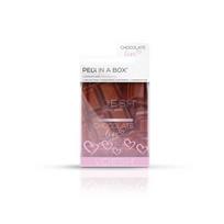 Procedūra kojoms Voesh Pedi In A Box 4 in 1 Chocolate VPC208CHO, su kakavos sėklų sviestu, maitina pėdas