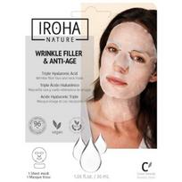 Veido ir kaklo kaukė Iroha Tissue Face & Neck Mask Triple HA su hialurono rūgštimi 23 ml