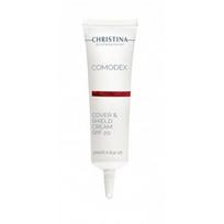 Christina Laboratories Comodex Cover & Shield Cream SPF 20 Lengvas apsauginis kremas su tonu ir SPF 20 30 ml