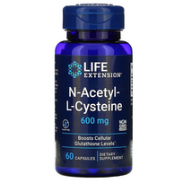 Life Extension N-Acetyl-L-Cysteine NAC 600 mg 60 caps