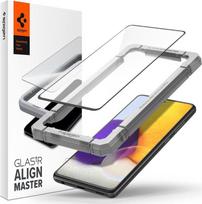 Spigen AlignMaster FC, juodas - Samsung Galaxy A52s 5G/Galaxy A52 (LTE/5G)
