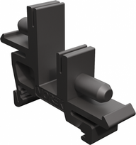 BB3 Black, Brass bar DIN rail adapter for BB111 16mm²- 25mm² MAD2003A21 | 4744397023933