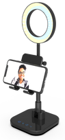 DIGIPOWER SUCCESS PHONE HOLDER WITH 6" RING LIGHT