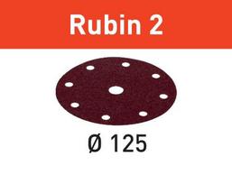 Šlifavimo lapelis STF D125/8 P60 RU2/10 Rubin 2