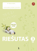 Riešutas. Pratybų sąsiuvinis 3 klasei, 1 dalis (atnaujinta). Serija ŠOK - Jolanta Žvirblienė, Salomėja Žeknienė