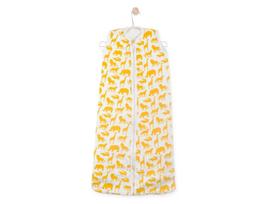 Jollein Muslino medvilnės miegmaišis Safari Yellow 70cm
