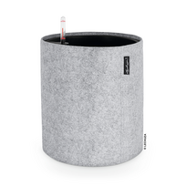 Išmanus vazonas Lechuza TRENDCOVER Light grey 32, veltinis