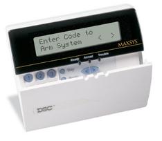 DSC MAXSYS LCD klaviatūra LCD4501