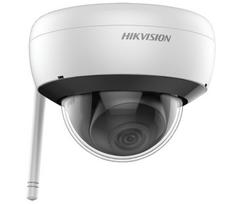4 Megapikselių Hikvision WiFi kupolinė kamera DS-2CD2141G1-IDW1 F2.8, microSD, mikrofonas, IR iki 30 metrų
