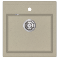 Plautuvė Aquasanita Tesa SQT100W 111 Silica-Ivory, su uždaromu ventiliu