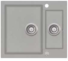 Plautuvė AQUASANITA Tesa SQT150AW 220 Argent - Warm concrete, su ekscentriniu ventiliu