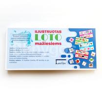 Iliustruotas lotto mažiesiems: ugdomoji metodinė priemonė skirta ikimokyklinio, priešmokyklinio ir jaunesniojo mokyklinio amžiaus vaikams, specialiesiems pedagogams ir tėvams - Aistė Kvičiuvienė