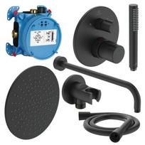 Potinkinė termostatinė dušo sistema Ideal Standard Ceratherm 100, A7573XG juoda