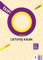 Lietuvių kalba. Užrašai 4 klasei, 1 dalis (serija „TAIP!“)