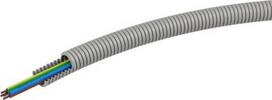 EVOEL FM-0H-SMART PREWIRED 16mm 750N, Halogen free corrugated pipe, grey, flexible core 3x2,5mm² (100 m on roll) 12405016H1001C09VI2 | 4752053010739