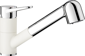Maišytuvas su ištraukiama žarna Blanco WEGA-S II 526421, balta