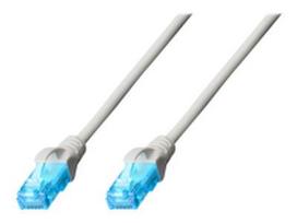 DIGITUS CAT 5e U-UTP patch cable PVC AWG 26/7 length 30m color grey