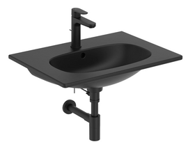 Praustuvas montuojamas ant spintelės Ideal Standard Tesi T3510V3, juodas matinis