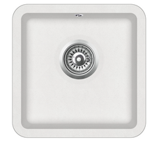 Virtuvės plautuvė Aquasanita Arca SQA100W 710 Alba -With, uždaromas ventilis