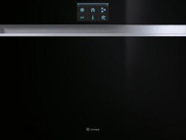 Įmontuojamas kompaktinis smūginis šaldiklis su lėto gaminimo funkcija Irinox Freddy H60 HF602350002, juodas stiklas