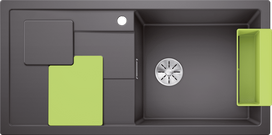 Plautuvė Blanco SITY XL 6 S lava grey 525061, akmens pilka