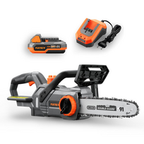 Akumuliatorinis grandininis pjūklas FUXTEC E1KS20, 20 V, 2Ah