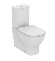Pastatomas unitazas su horizontaliu išleidimu, soft close sėdynė su dangčiu Ideal Standard Tesi T371701