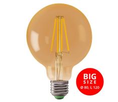 LED elektros lemputė LEDSTAR AMBER G80 E27/8W/230V 2200K