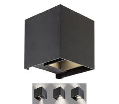 Rabalux 7396 - Lauko sieninis šviestuvas SOLIN 1xG9/42W/230V IP54 juodas