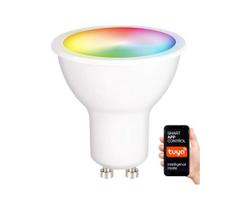 LED RGB Reguliuojama lemputė GU10/5W/230V 2700-6500K Wi-Fi Tuya