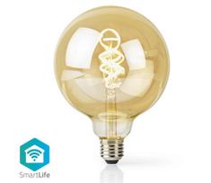 Nedis WIFILRT10G125 - LED Reguliuojama lemputė E27/4,9W/230V Wi-Fi 1800-6500K