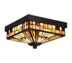 Elstead QZ-INGLENOOK-F - Lauko lubinis šviestuvas INGLENOOK 2xE27/60W/230V IP44