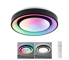 Paulmann 70545 - LED RGBW/38,5W Reguliuojamas lubinis šviestuvas RAINBOW 230V + VP