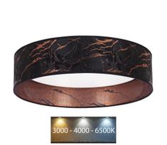 Brilagi - LED Lubinis šviestuvas VELVET LED/24W/230V 3000/4000/6400K juodas/varis