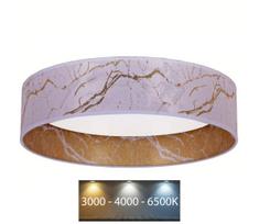 Brilagi - LED Lubinis šviestuvas VELVET LED/24W/230V 3000/4000/6400K baltas/aukso