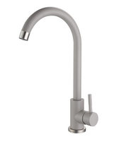 Plautuvės maišytuvas Aquasanita BUDGET Sabia 5523E2 Silicsana, 220 Argent