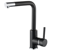 Plautuvės maišytuvas Aquasanita Forte 5553, 601 Black - Metallic
