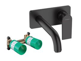 Potinkinis praustuvo maišytuvas su potinkine dalimi Hansgrohe Vernis Shape 71578670 + 13622180